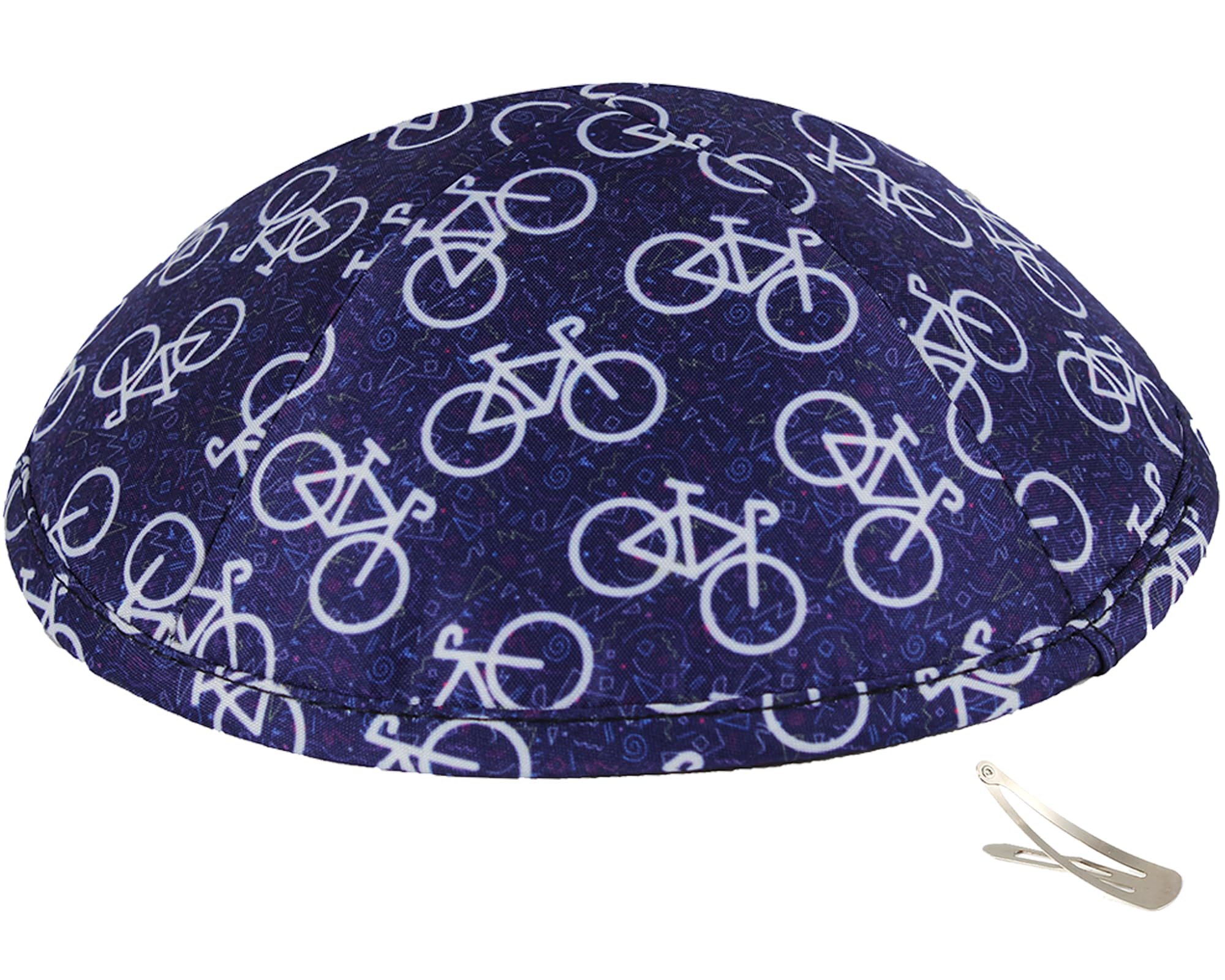 Zion Judaica Personalized Kippah 6" Imprintable Denim Yarmulkes For Bar/Bat Mitzvah Chuppah Jewish Wedding Customized Yamakas