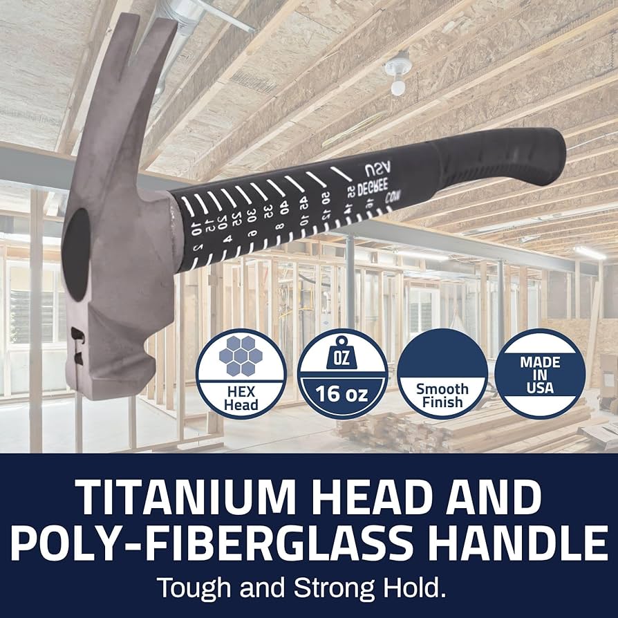 Hammer Boss ボス 27cmワイド 日本未発売 ハンマー Boss Hammer 10 oz. Construction Grade Ti64 Titanium Hammer