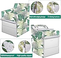 Vista 3 de Washer/Dryer Cover,Fit for Outdoor Top Load and Front Load Machine,Zipper Design for Easy Use,Waterproof Dust-proof Moderately Sunscreen