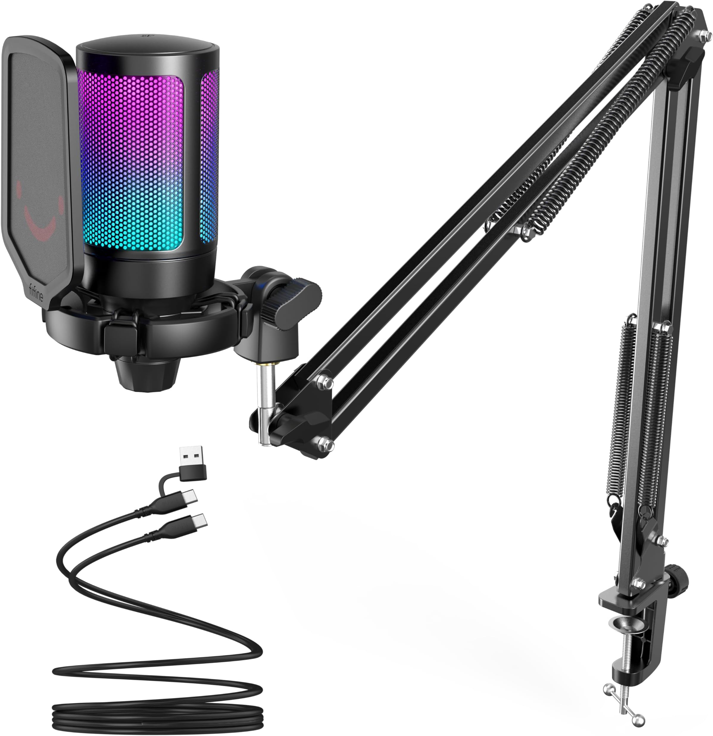 Amazon.com : ASUS ROG Carnyx USB Gaming Microphone (25mm Condenser ...
