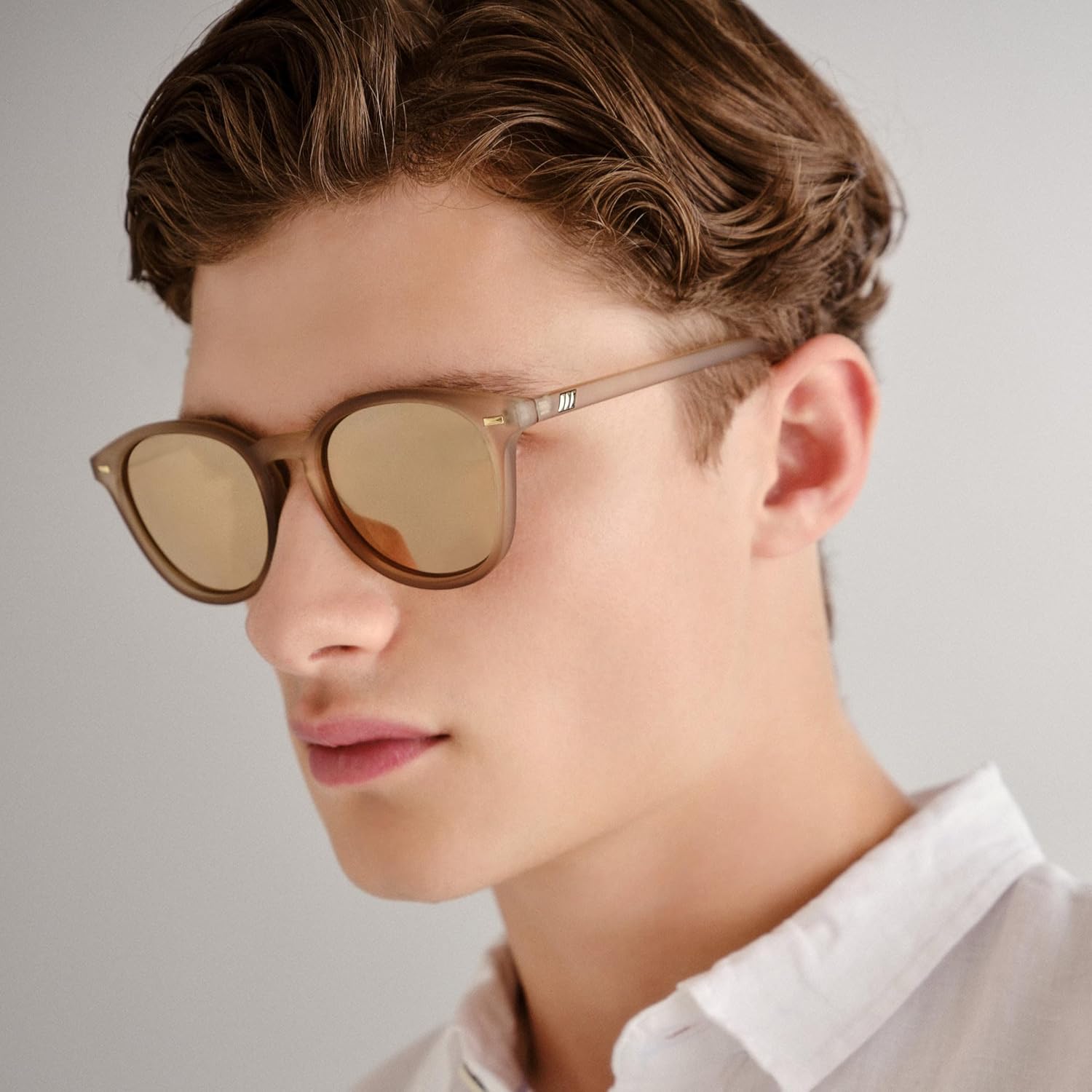 Le Specs Bandwagon Sunglasses - Round, Unisex, Classic ‘Everyday’ Style - Image 9