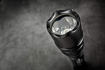 SureFire E2D Defender Ultra Dual-Output LED Flashlight with Tailcap Click Switch, Black, Black