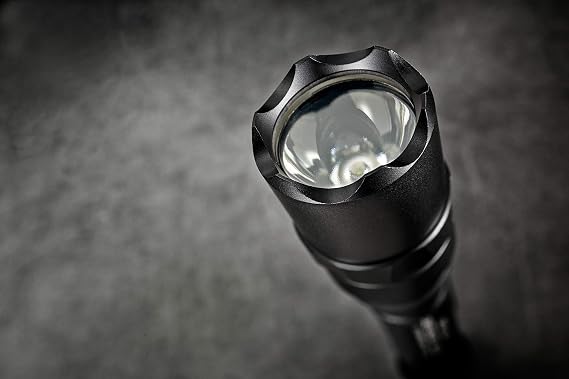 SureFire E2D Defender Ultra Dual-Output LED Flashlight with Tailcap Click Switch, Black, Black