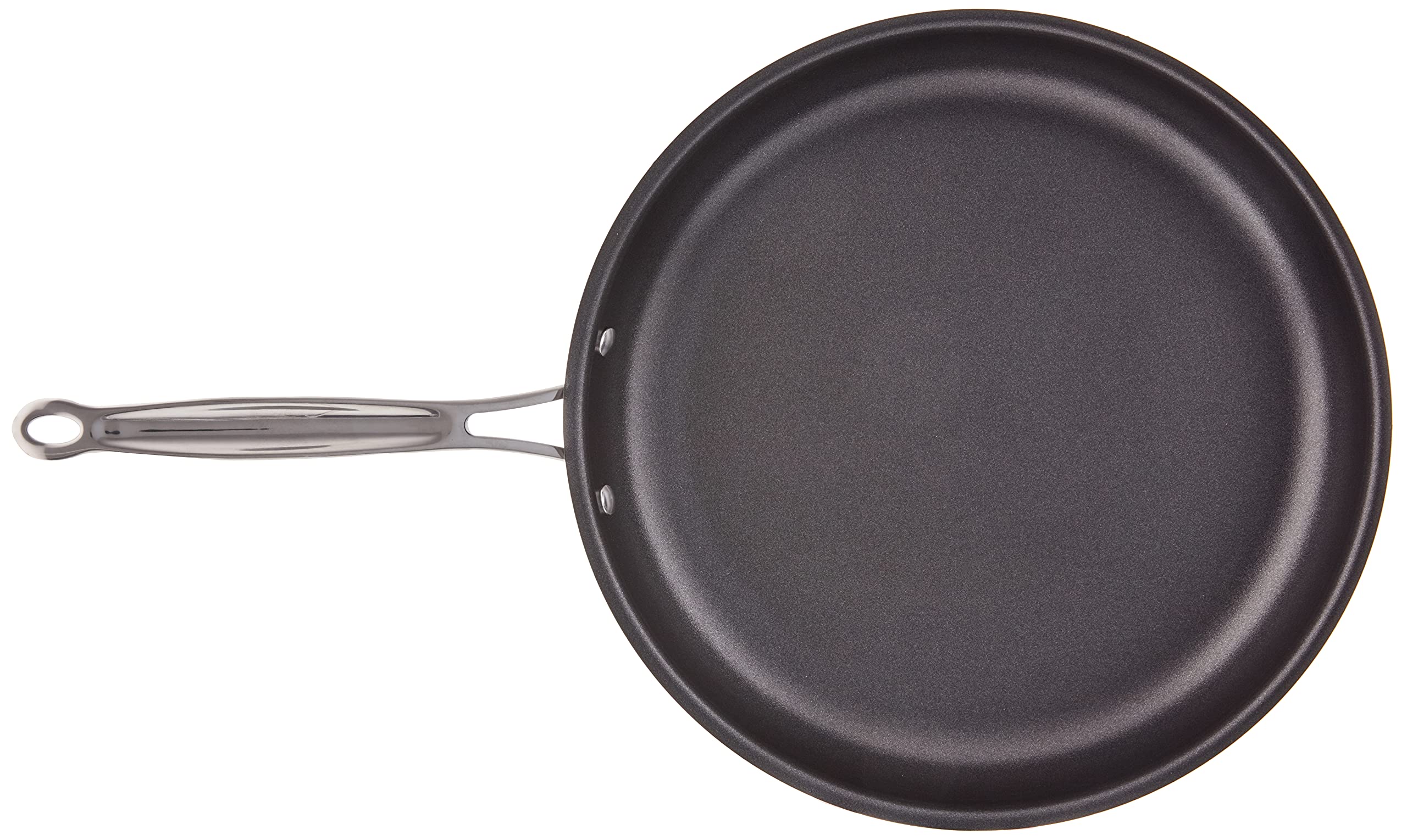Cuisinart 622-30G Chef's Classic Nonstick Hard-Anodized 12-Inch Skillet with Glass Cover, Black