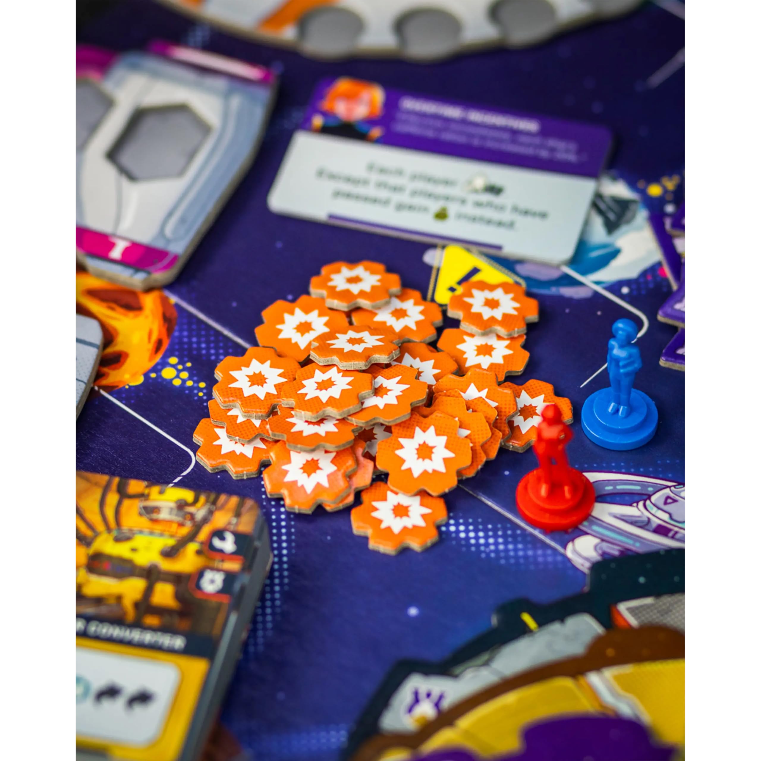 Czech Games Edition Starship Captains - Innovatives Brettspiel im Weltraum - Deutsch - 1-4 Spieler - Ab 12 Jahren