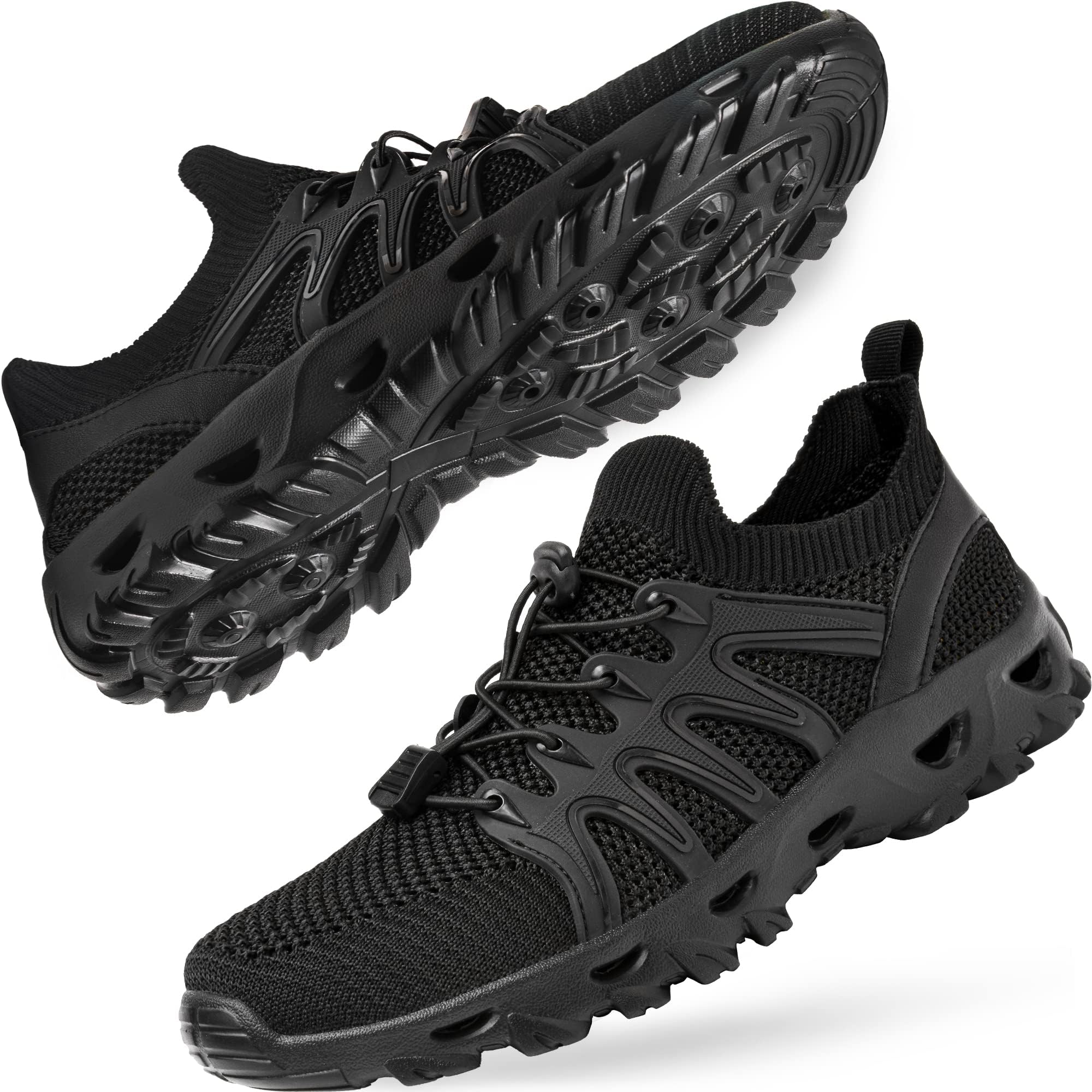 AlibressMen's Water Shoes Lightweight Quick Dry Aqua Beach Shoes