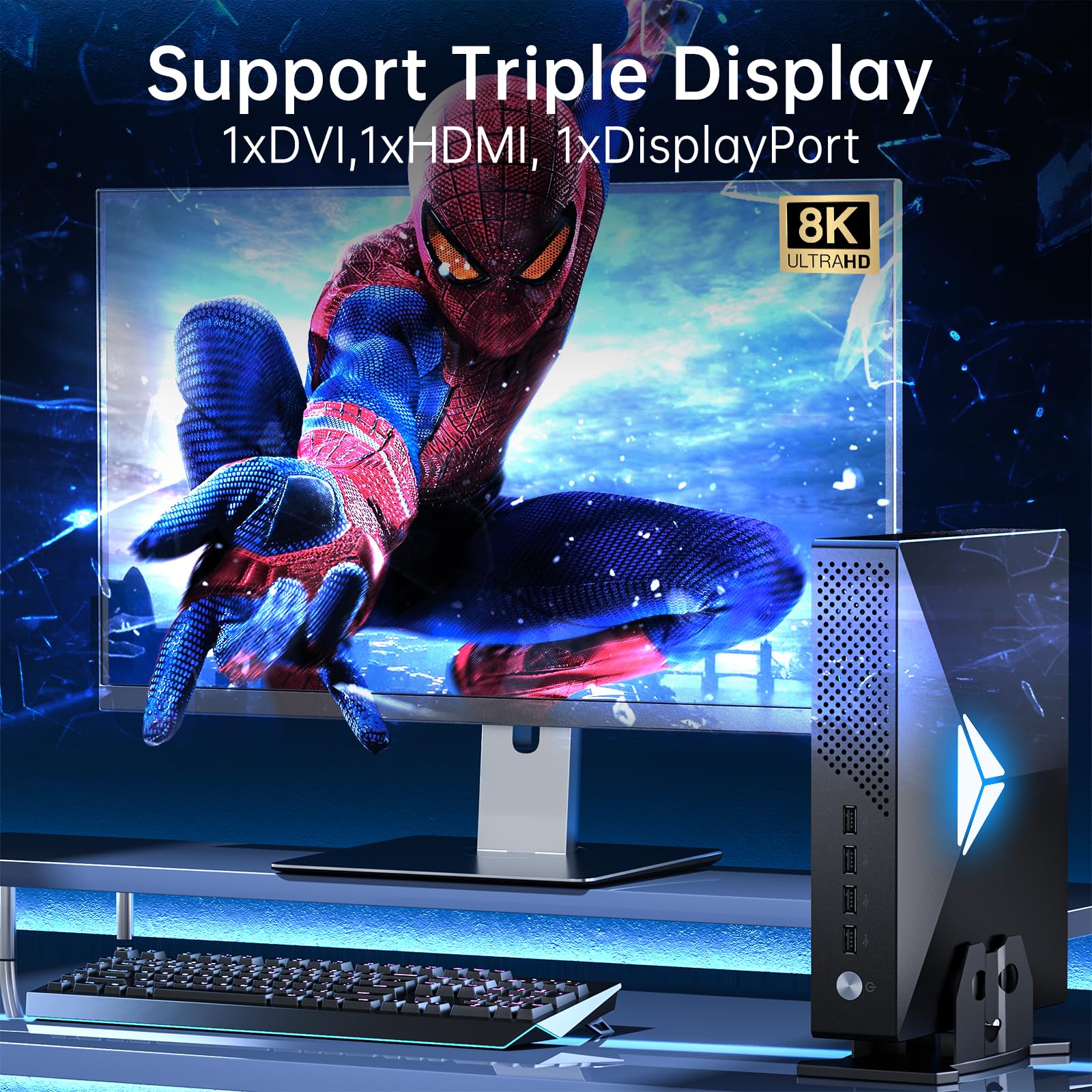Amazon.com: msecore Mini PC i9, 32G RAM 1T SSD with Core i9-9900KF