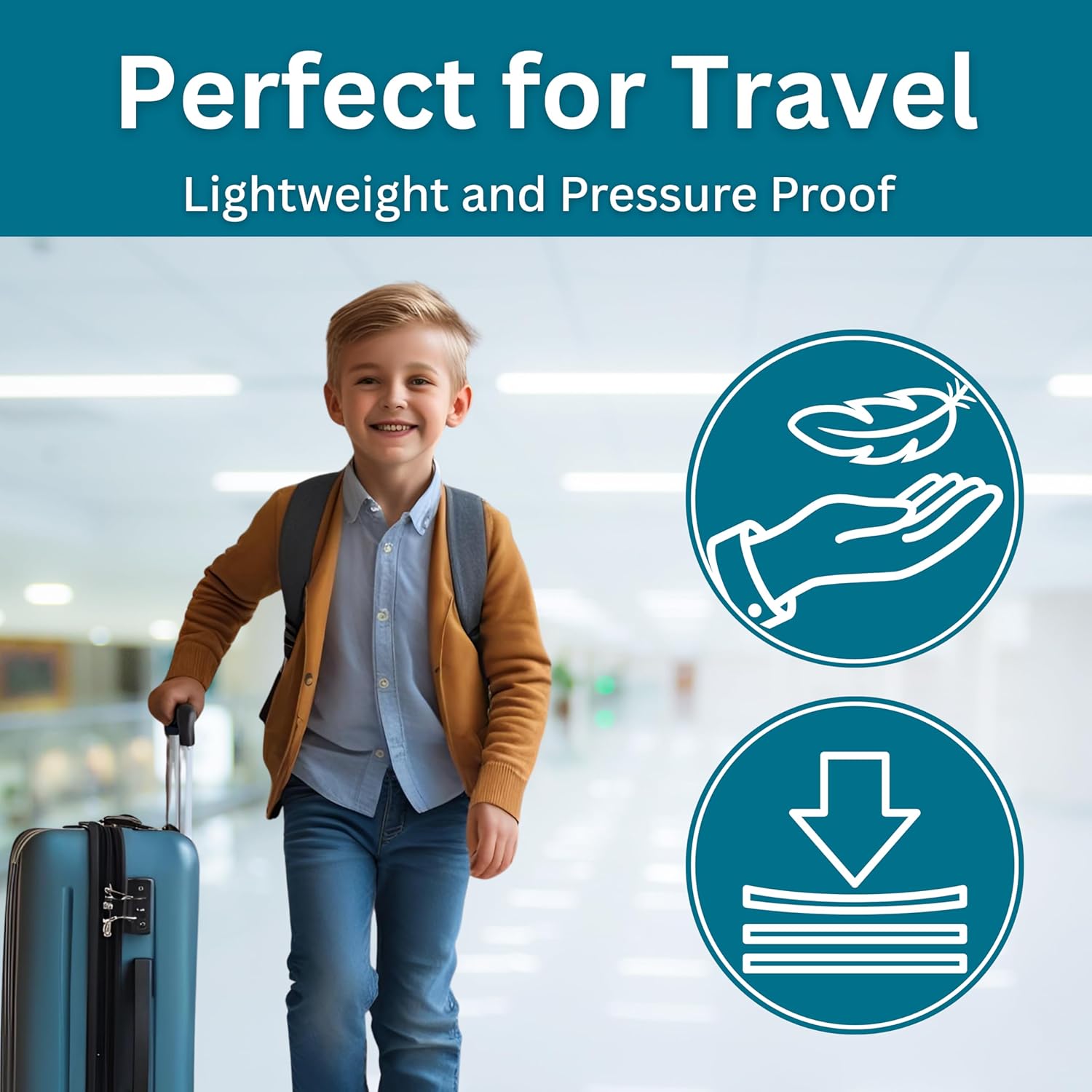 Hard Storage Case for 1400 Cards - Interior Size: 17.5" x 2.5" x 3.5" - Includes 5 Dividers - Zippered Hard Shell Case - Sports Cards, Card Game - Trading, Playing Cards - For Cards Against Humanity