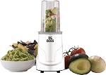 Big Boss 8145 300-Watt Multi Blender Le système de mélangeur de comptoir personnel Hi Speed, en acier inoxydable, 15-Piece, 12"