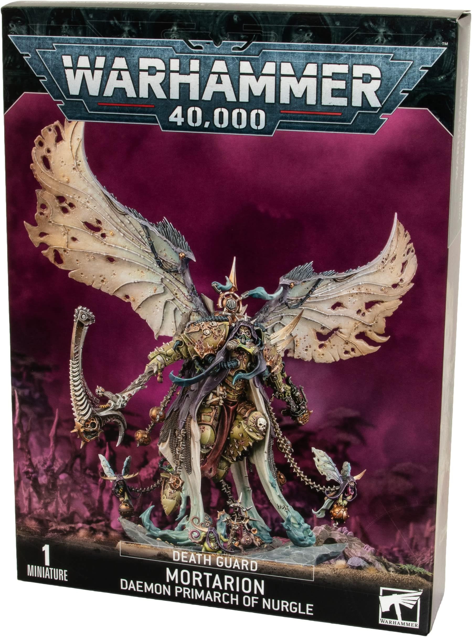 GAMES WORKSHOP 99120102072" Death Guard Mortarion : Daemon Primarch of Nurgle Game