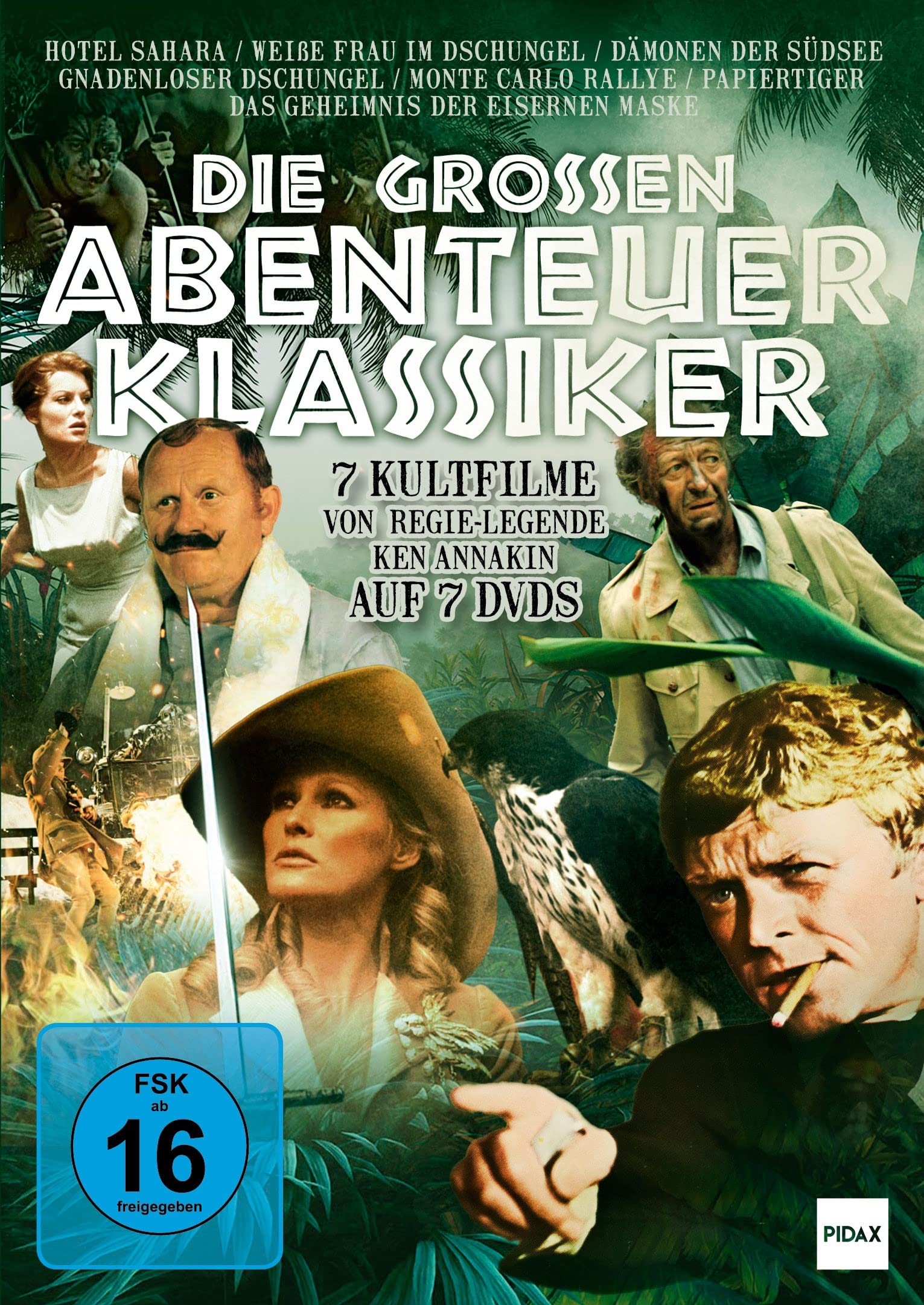 Die großen Abenteuer-Klassiker / Sieben Kultfilme von Regie-Legende Ken Annakin mit absoluter Starbesetzung