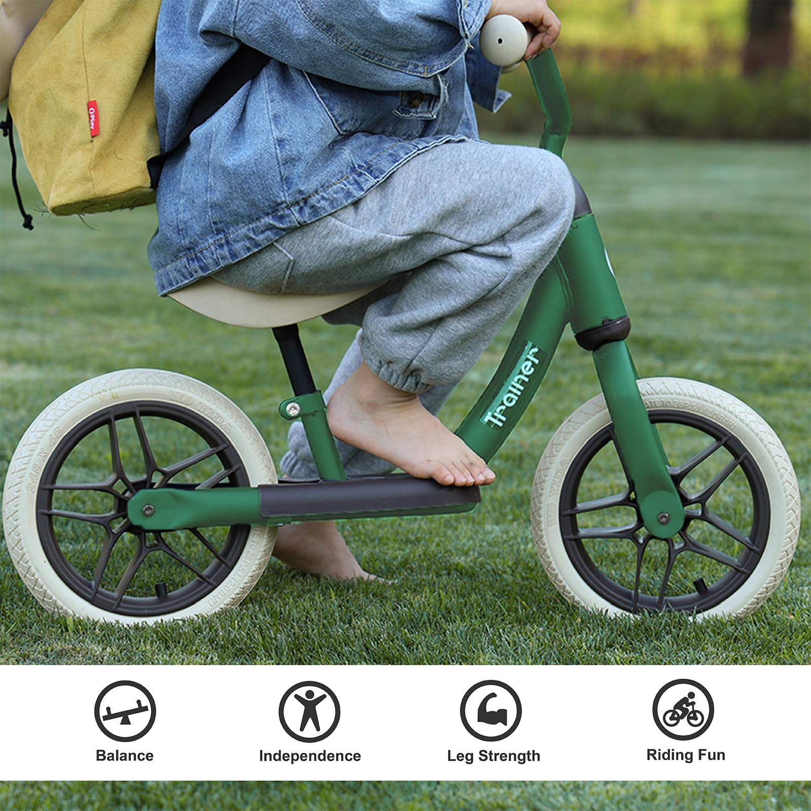 Draisienne Qplay Trainer Vert