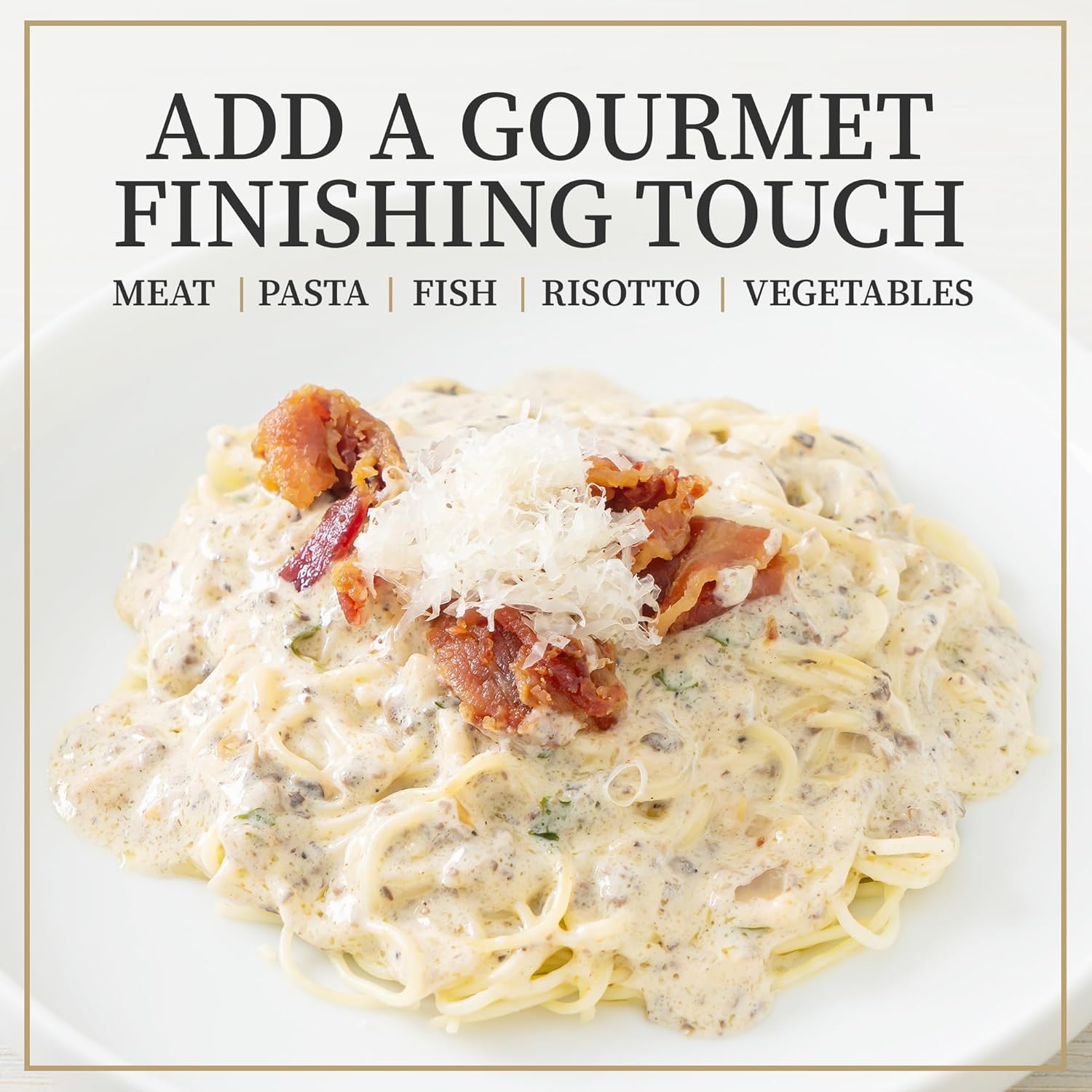 Alba White Truffle Sauce - Gourmet Truffle Pasta Sauce Made with Mushrooms & White Truffles Foraged in Italy, All Natural Vegan Italian Food Products from Italy, Non-GMO - Ori di Langa - 4.59 oz