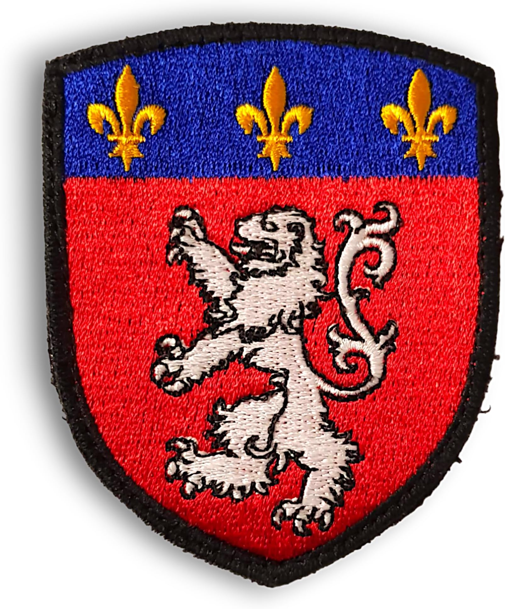 PATCH ÉCUSSON THERMOCOLLANT Brodé France Militaire Kaki H 7,5 Cm L 6,5 Cm EUR 5,70 - FR
