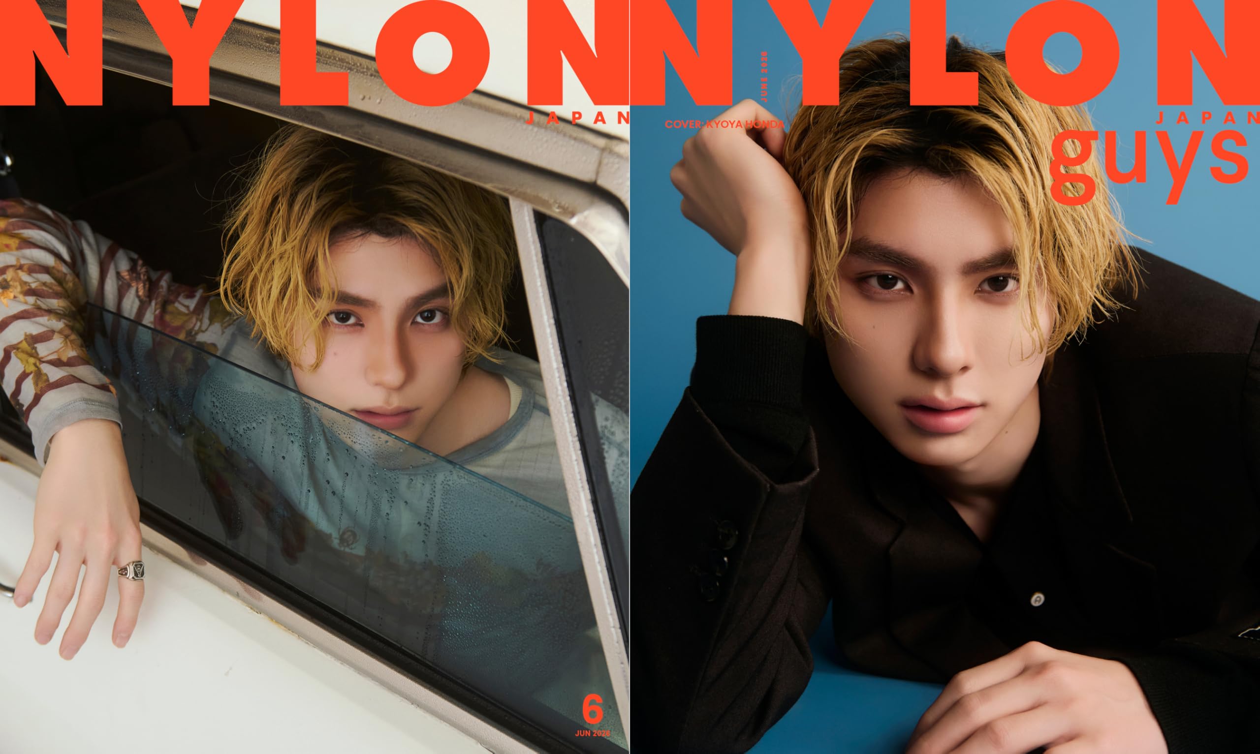 NYLON JAPAN 2026年6月号 SPECIAL EDITION 【W表紙：本田響矢