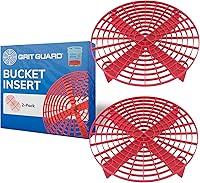 Vista 15 de El insertable de Grit Guard: Cabe en una cubeta de 12 pulgadas de diámetro, Negro