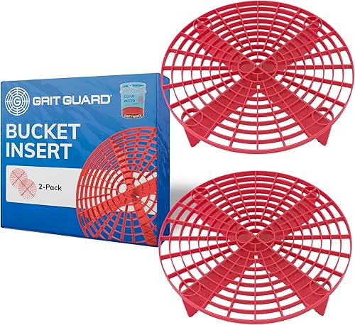 Miniatura 15 de El insertable de Grit Guard: Cabe en una cubeta de 12 pulgadas de diámetro, Negro