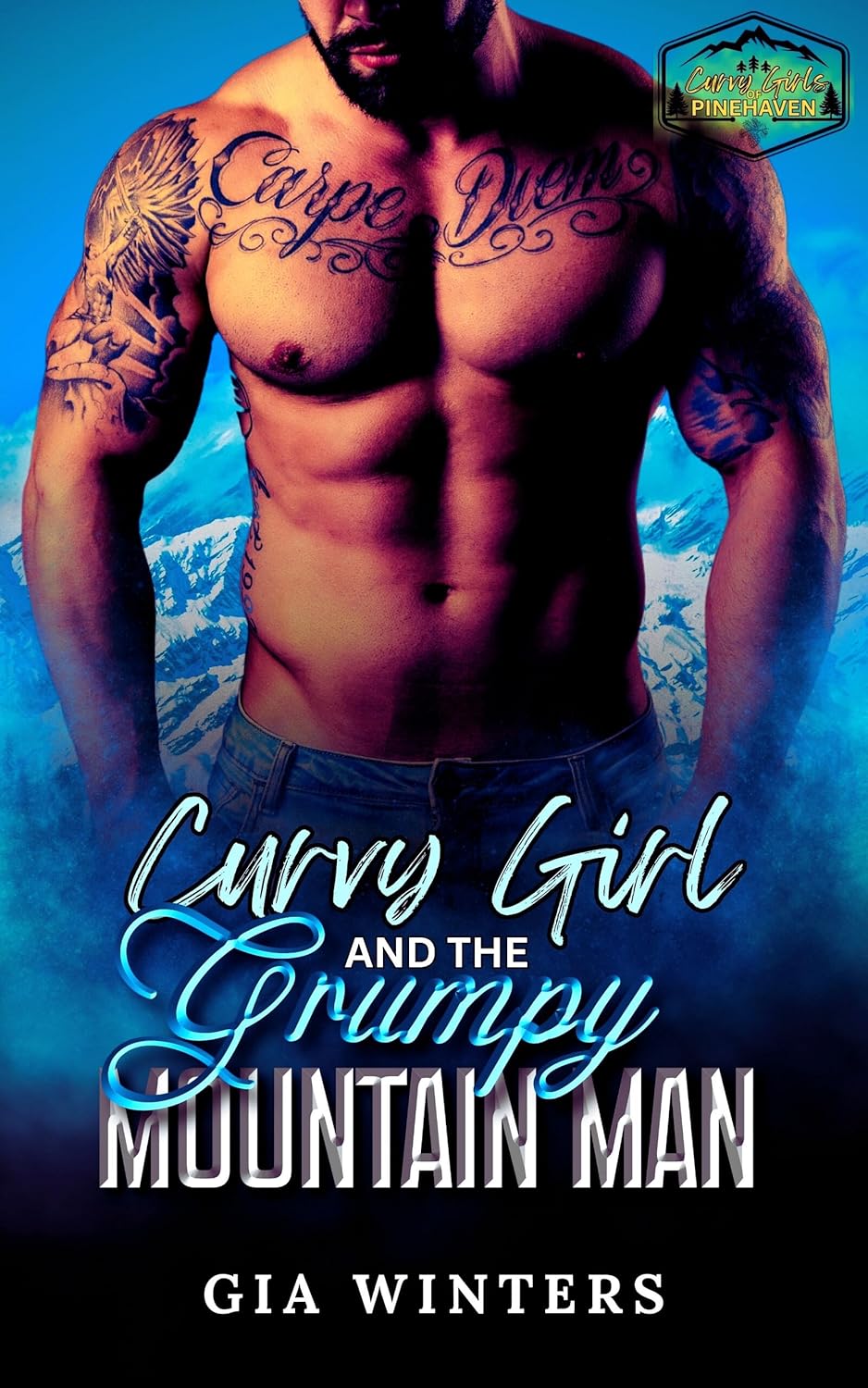 Curvy Girl and the Grumpy Mountain Man: A Grumpy Sunshine, Age Gap Instalove Romance (Curvy Girls of Pinehaven Book 1)
