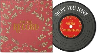 Vinyl Record Luxury Vintage Christmas Cards