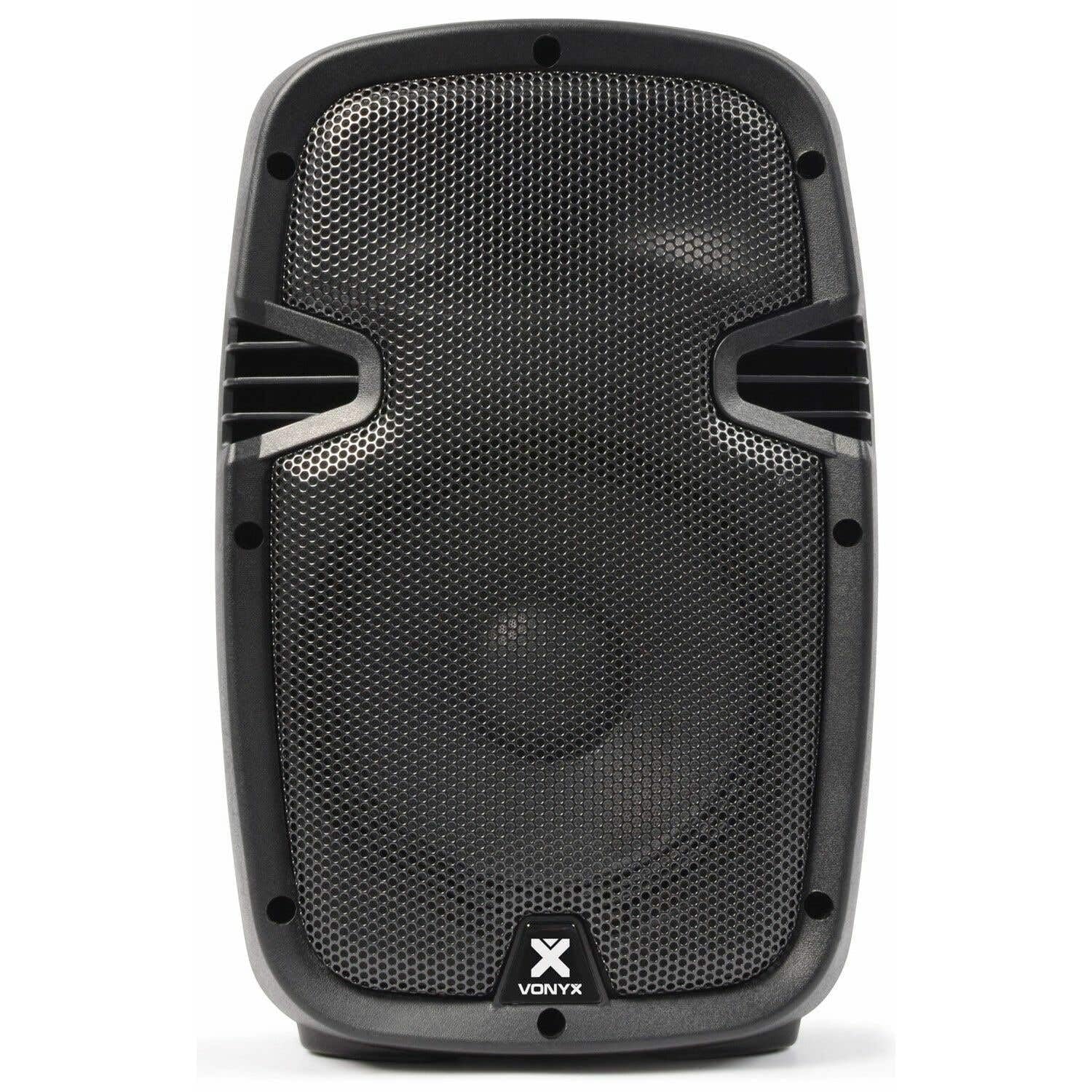 VONYX SPJ-800A Kit Sono DJ - Ensemble d'Enceintes Actives 8" avec Pieds - Un Kit Idéal pour Animer Vos Soirées