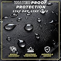 Vista 7 de JJRING 18x24 Art Portfolio Tote Bag - Large Carrying Storage Case with Handle & Adjustable Shoulder Strap, Portfolio Folder for Artwork, Posters