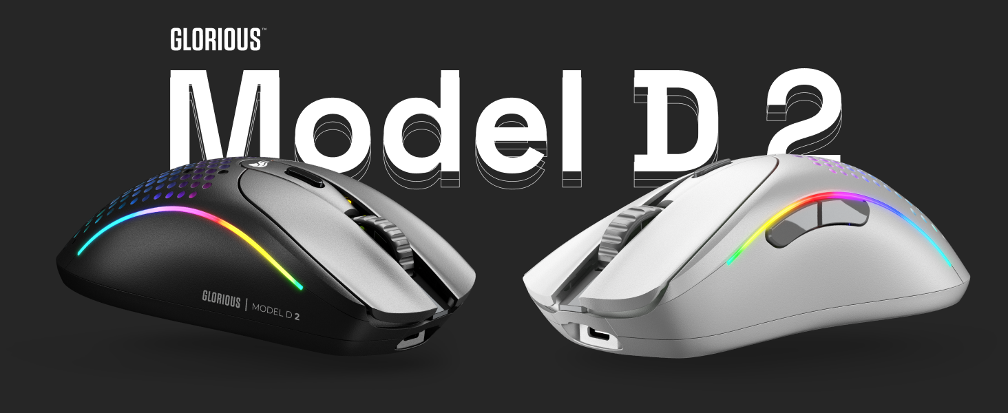 Amazon.com: Glorious Gaming - Model D 2 Wireless Ergonomic Mouse
