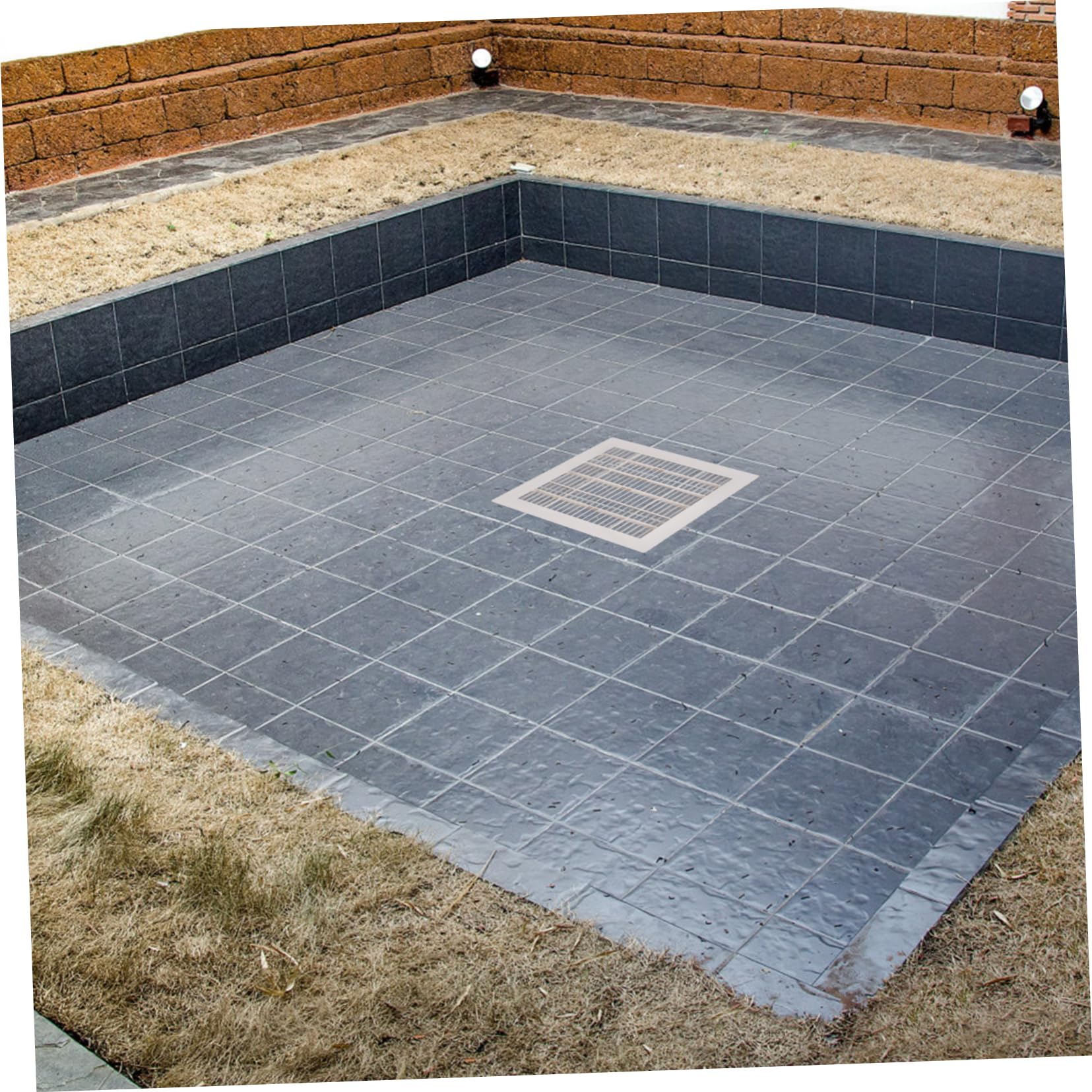 UPKOCH Desagüe Principal de Piscina de 9 Pulgadas, Plástico Blanco