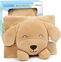 Vista 9 de Alivio de cólicos y gases para bebés, venda caliente para el vientre de recién nacidos con calidez reconfortante, cinturón de envoltura