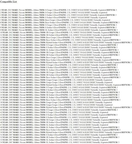 Miniatura 3 de Genuine Nissan Parts - Auténtica pieza de catálogo de The Factory (96302-JB14E)