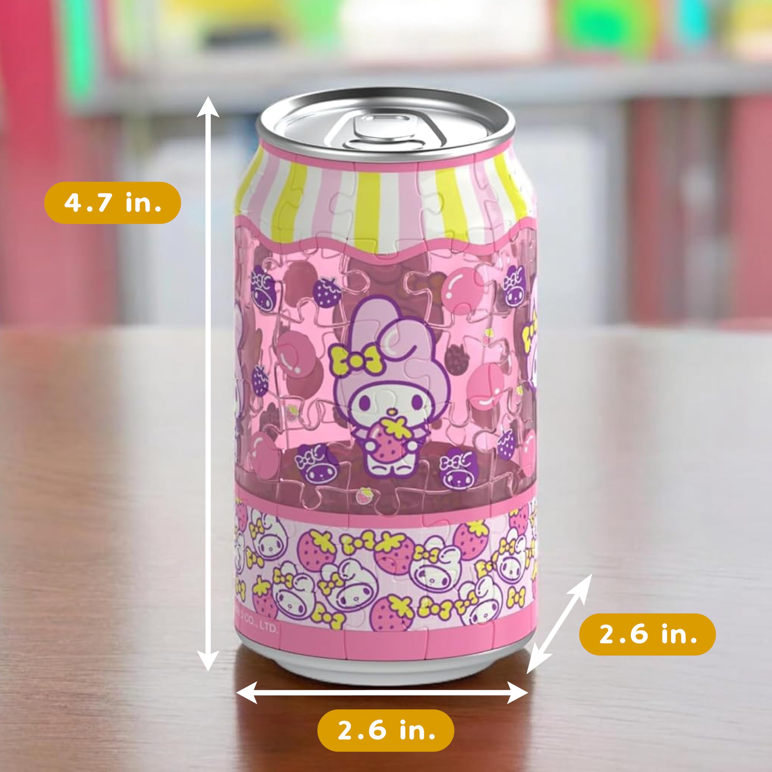 Amazon.com: Hands Craft Soda Can Puzzle - My Melody Hello Kitty