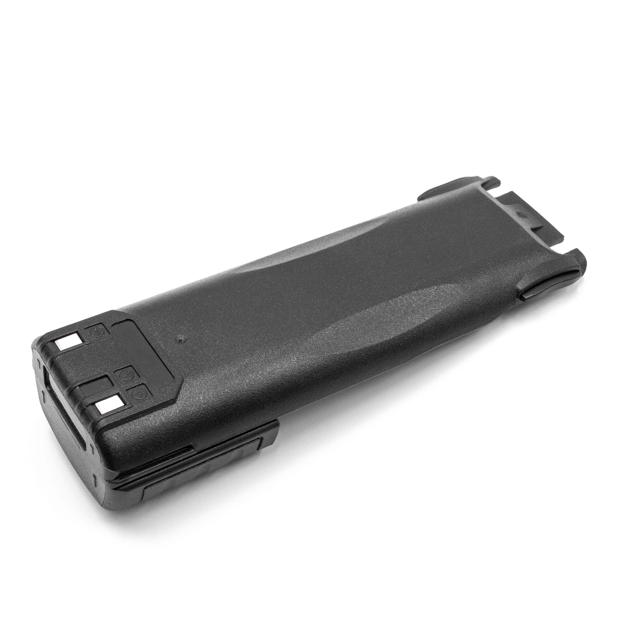 vhbw batteria compatibile con Baofeng UV-82L, UV-8R, UV-82C, UV-82X, UV-8D, UV-82HP, UV-82, UV82 radio (9800mAh, 7,4V, Li-Ion)