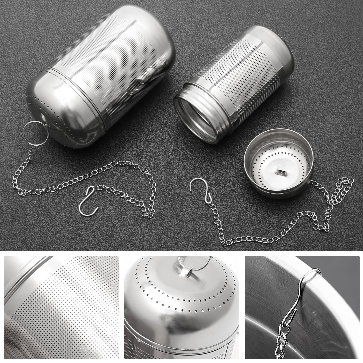 Lot De 2 Infuseurs à Thé En Maille Ultra Fine Pour Thé En Vrac - Passoire à