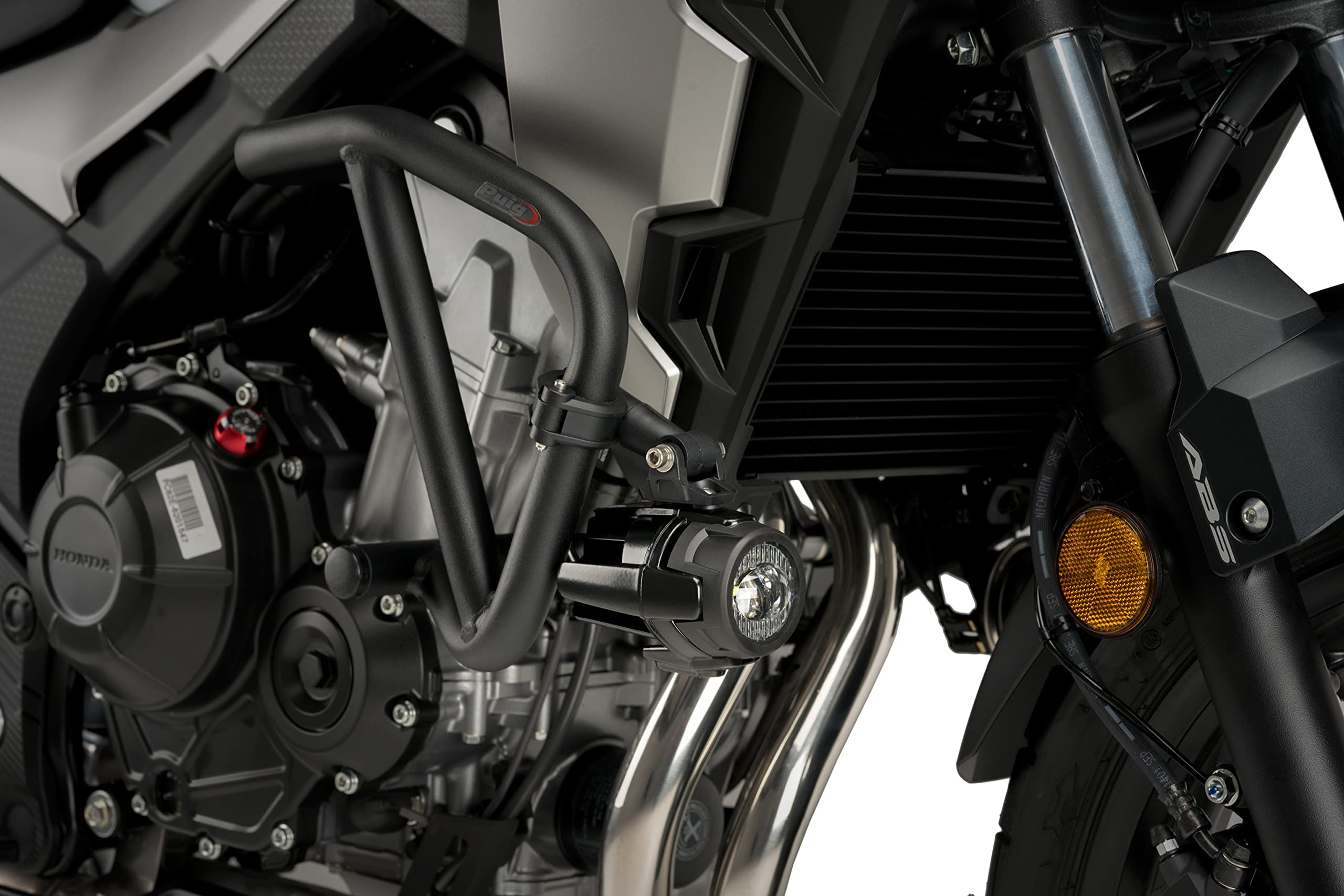 Puig 3489N Recambio - Caballetes de moto con componentes resistentes para mantenimiento y prolongación de la vida útil, Negro