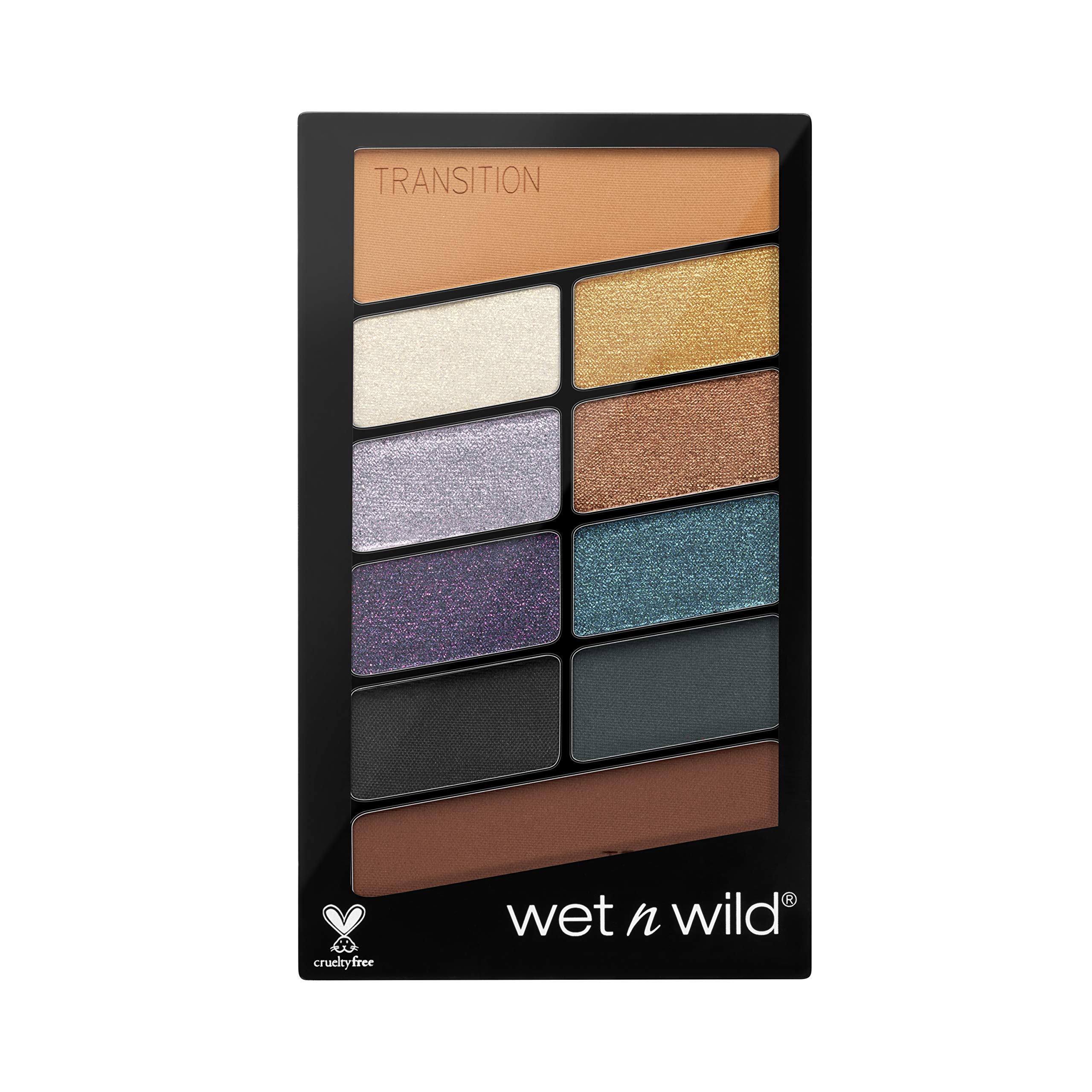 WETN WILD Unisex's WETNWILD ICON Sombra DE OJOS Cosmic COLISSION 1UN Eye Shadow, Negro, Only