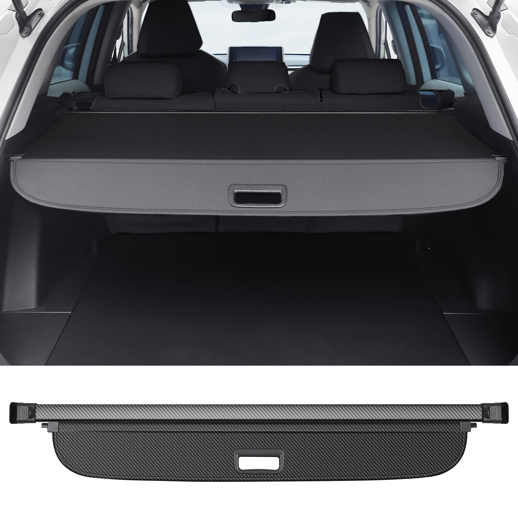Photo 1 of Cargo Cover for 2018-2024 Volkswagen Tiguan, Trunk Cargo Cover Shielding Shade Privacy Screen