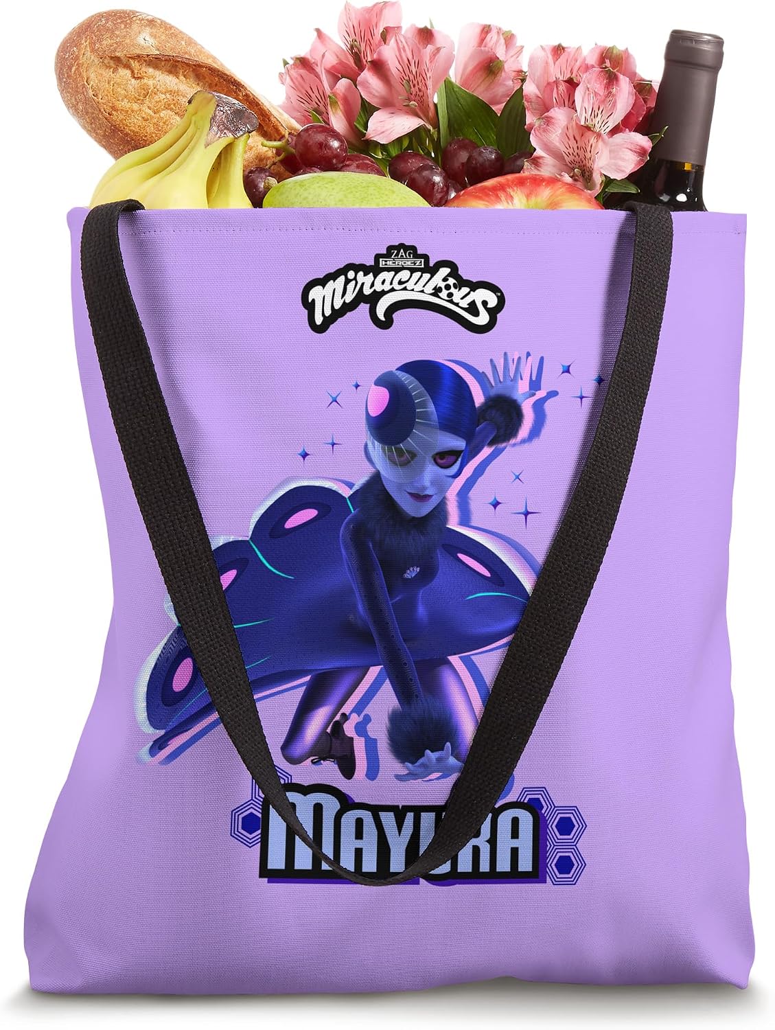 Miraculous Ladybug Villains Collection Mayura 2 Tote Bag
