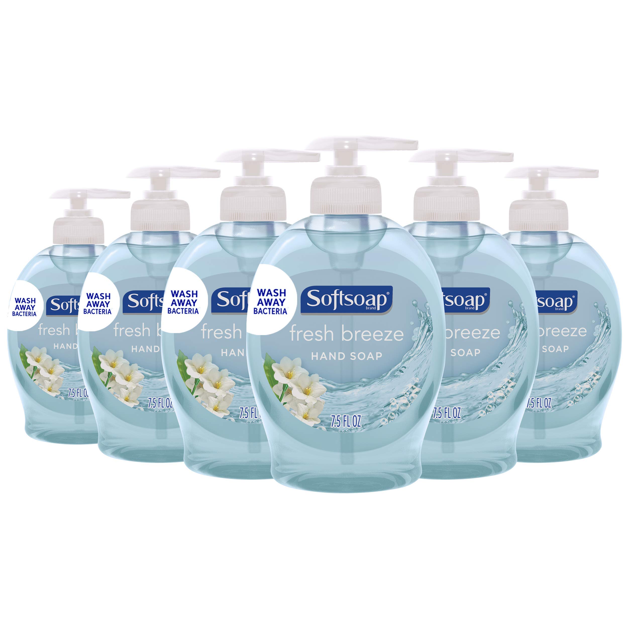 Softsoap Liquid Hand Soap Fresh Breeze 7 5 Fluid Ounce Pack of 6  | amzdealz