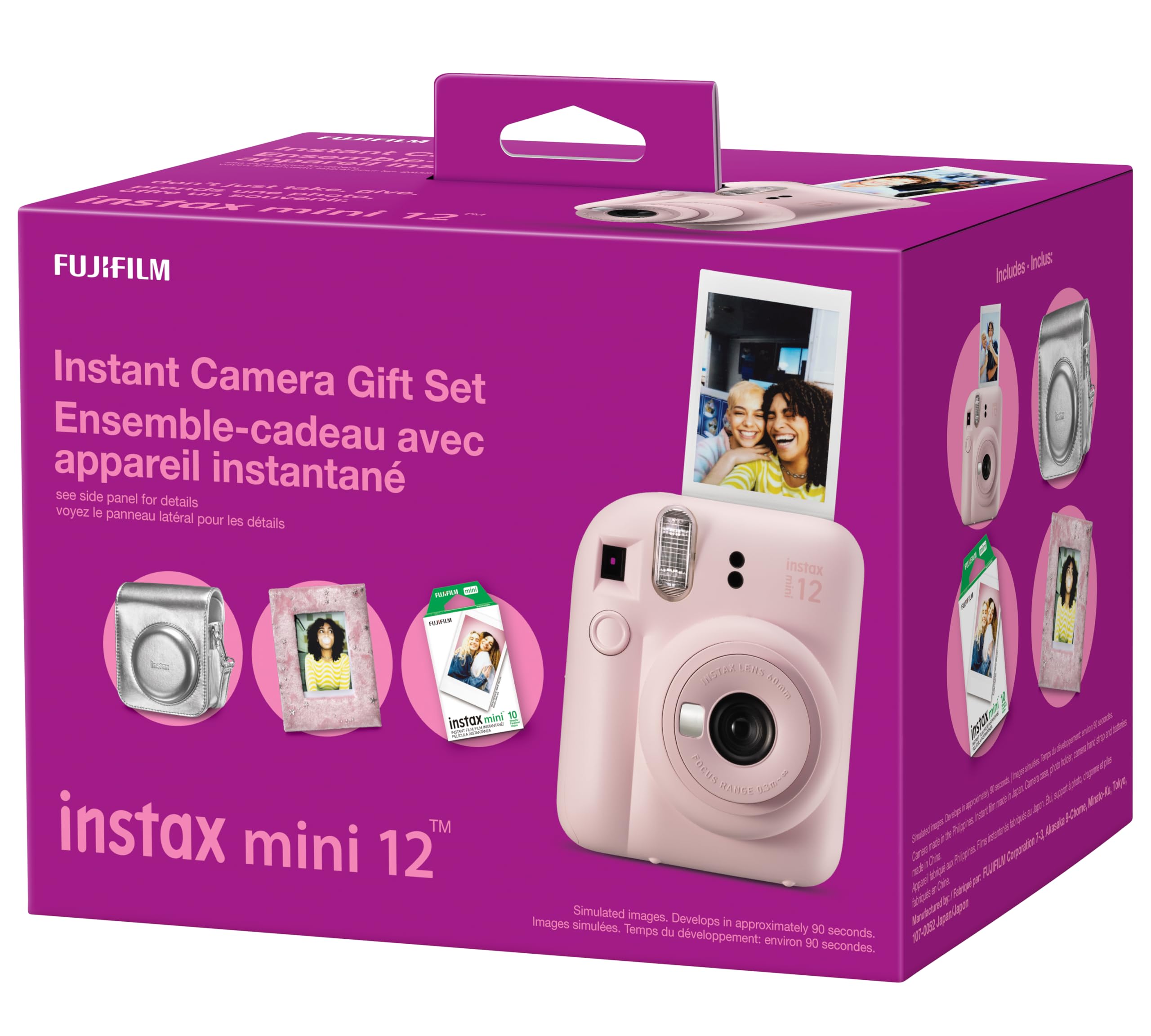 Buy FUJIFILM INSTAX Mini 12 Instant Camera Gift Set - Blossom Pink