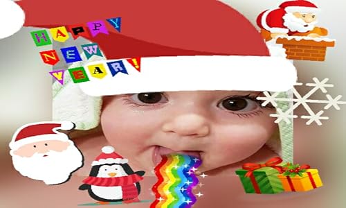 Funny Photo Christmas Noël Stickers Editor Pro 2017 (Free)