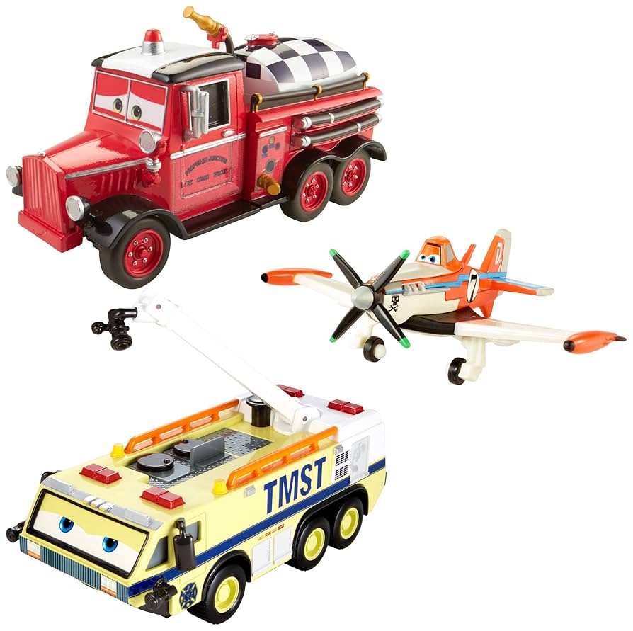 Disney Planes RYKER ミニカー Disney Planes Fire and Rescue Deluxe Ryker with Moving Boom