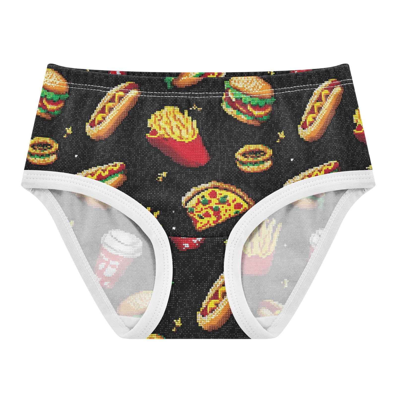 Dussdil Girls Panties Underwear Girls Panty Briefs Cotton Training Undies Size 2 3 4 5 6 7 8t