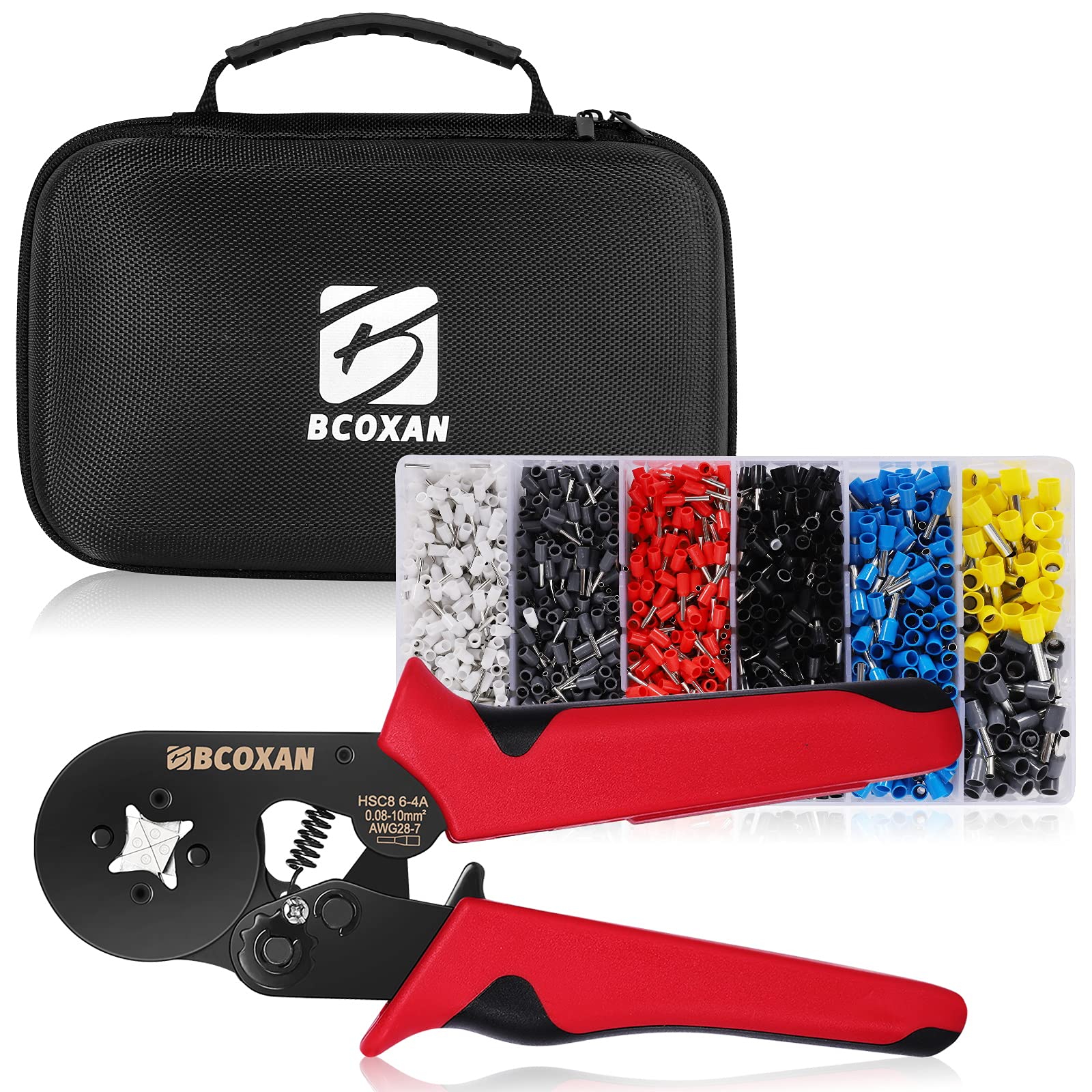 Buy Bcoxan Ferrule Crimping Tool – Premium Ferrule Crimping Kit with ...
