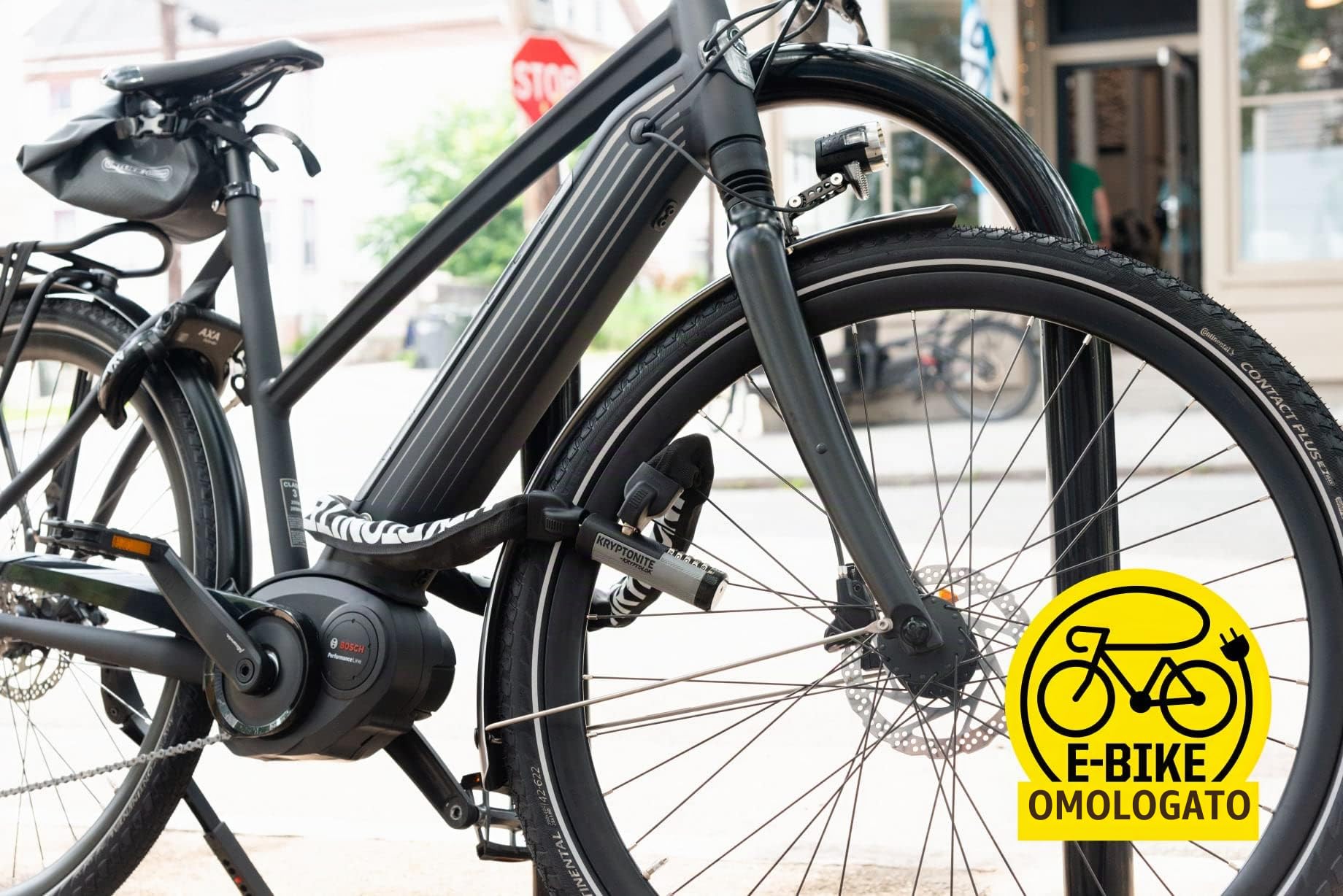 Kryptonite Kryptolok 912 Combo, Catena Antifurto con Combinazione a 5 Cifre | Acciaio al Manganese Temprato da 9,5 mm, Livello di Sicurezza 6/10, per Bici ed E-bike, 3,33 kg, Lunghezza 120 cm
