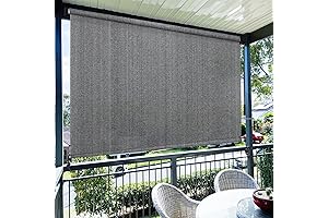Amagenix Patio Roll Up Blinds Provide Premium Outdoor Shading Solution