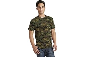 Men's Camo T-Shirts: Concealment in Comfort