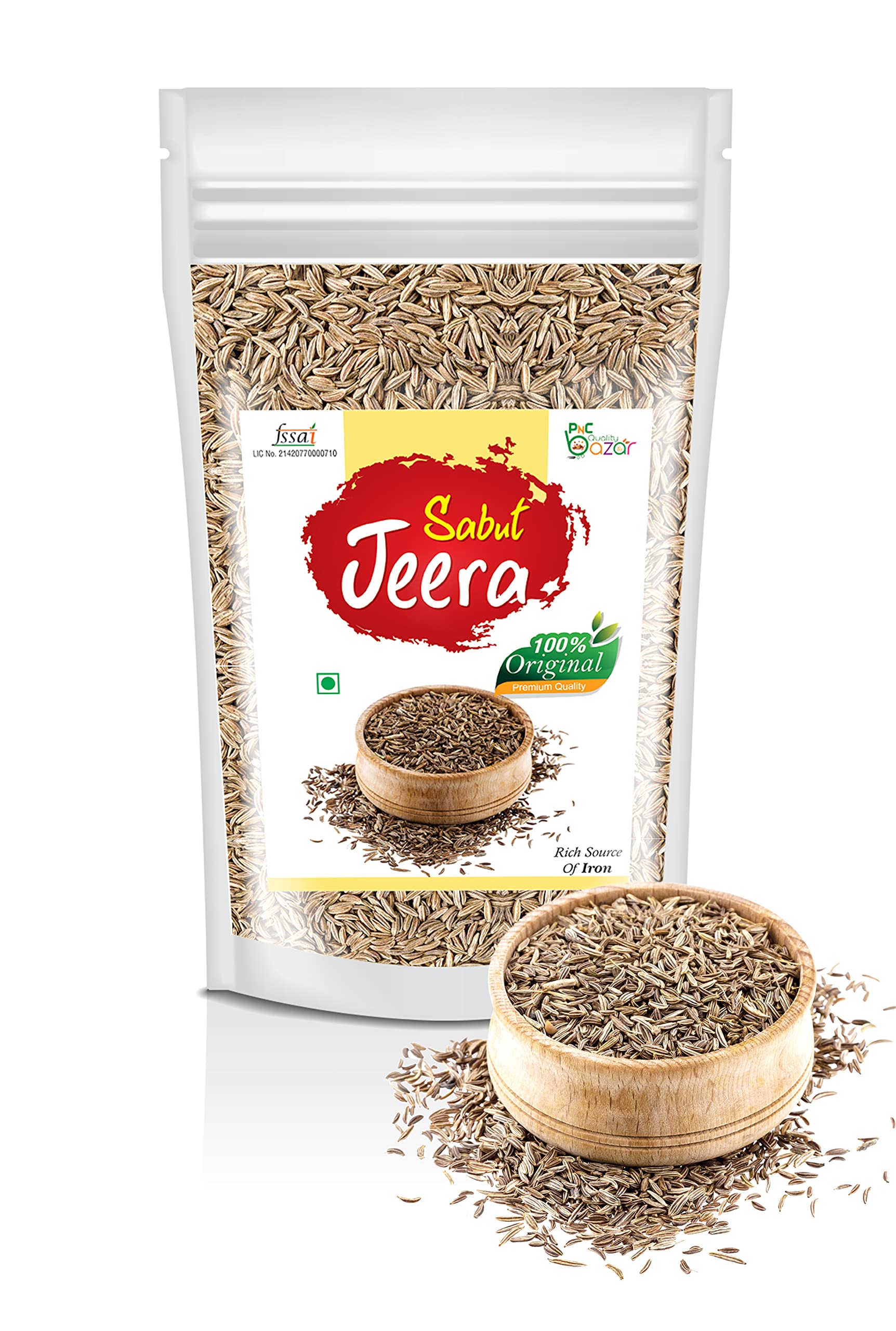 PNC Quality Bazar Sabut Jeera | Whole Cumin Seeds 1 Kg (B08VJJRGCG) Amazon Price History, Amazon Price Tracker