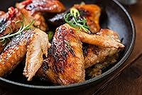 Vista 6 de Premium Salsa de alas MANGO HABANERO Bajo en colesterol Fabricado en pequeñas bartches con hierbas frescas de granja para un sabor y ralladura