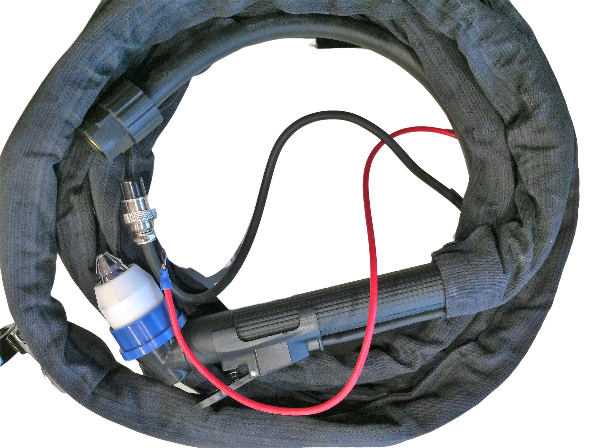HST Plasmaschneider Schlauchpaket P80 Cut 100 bis Cut 120 Ampere 5 Meter mit Führungsschiene I Hochwertiges Cut Schlauchpaket für Plasmabrenner