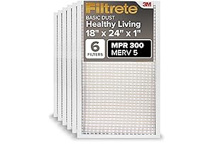 Filtrete 18x24x1 Air Filter 6 Pack