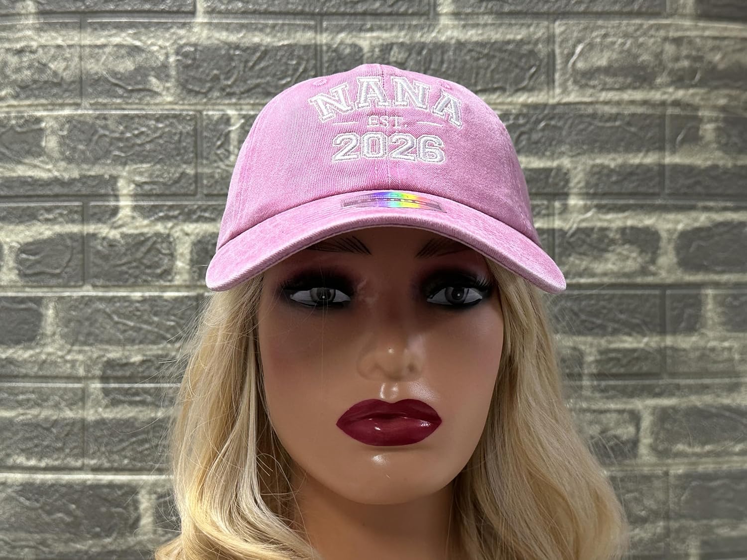 Embroidered Baseball Hats EST 2026 for Mom Dad Grandma Grandpa Papa Nana Uncle and Auntie - Image 5